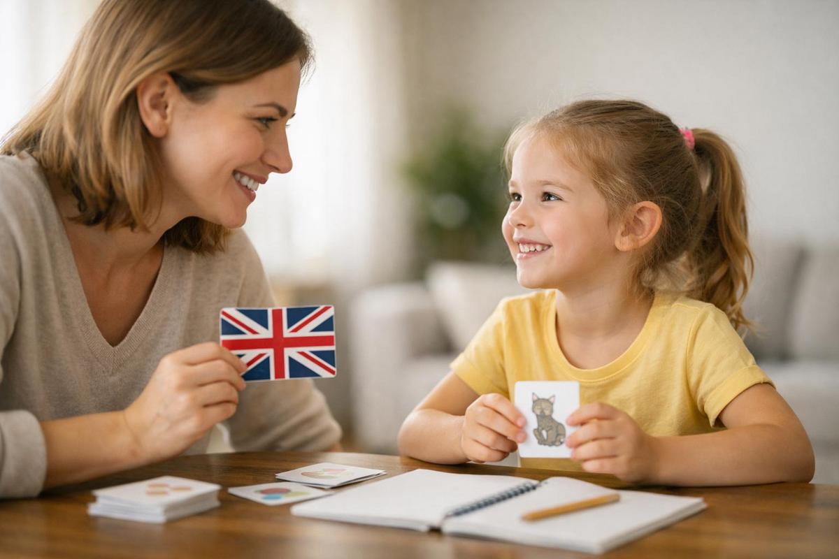 Comment apprendre l’anglais aux enfants de façon naturelle, efficace et motivante chaque jour