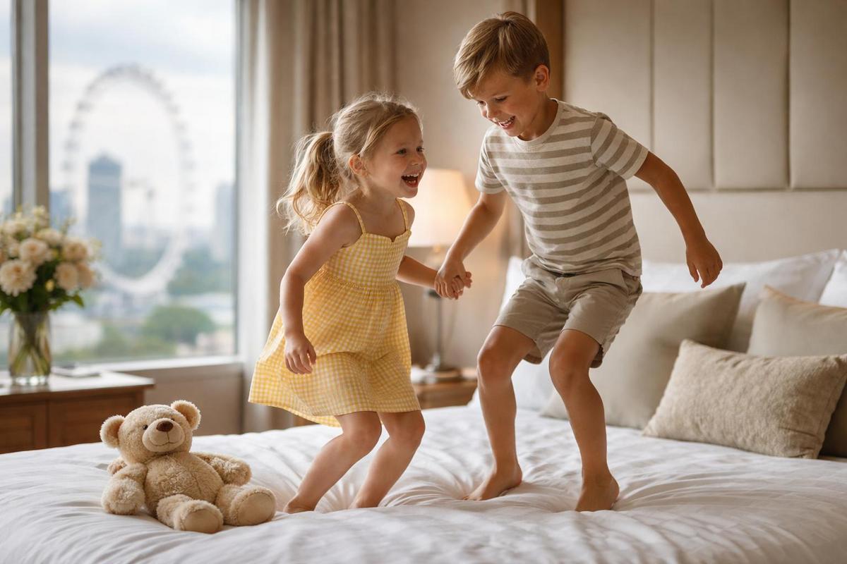 Guide des meilleurs hôtels kids friendly à Londres pour un séjour serein