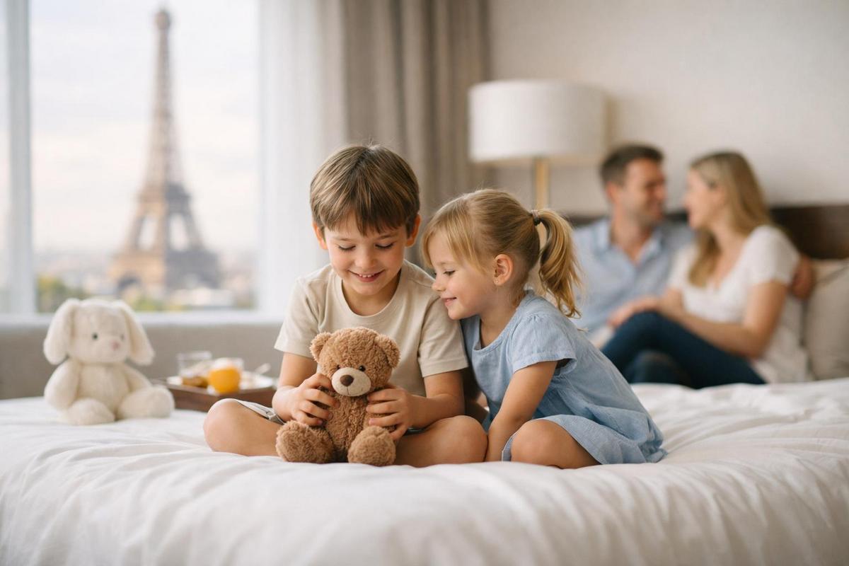Guide des meilleurs hôtels kids friendly à Paris pour un séjour serein en famille