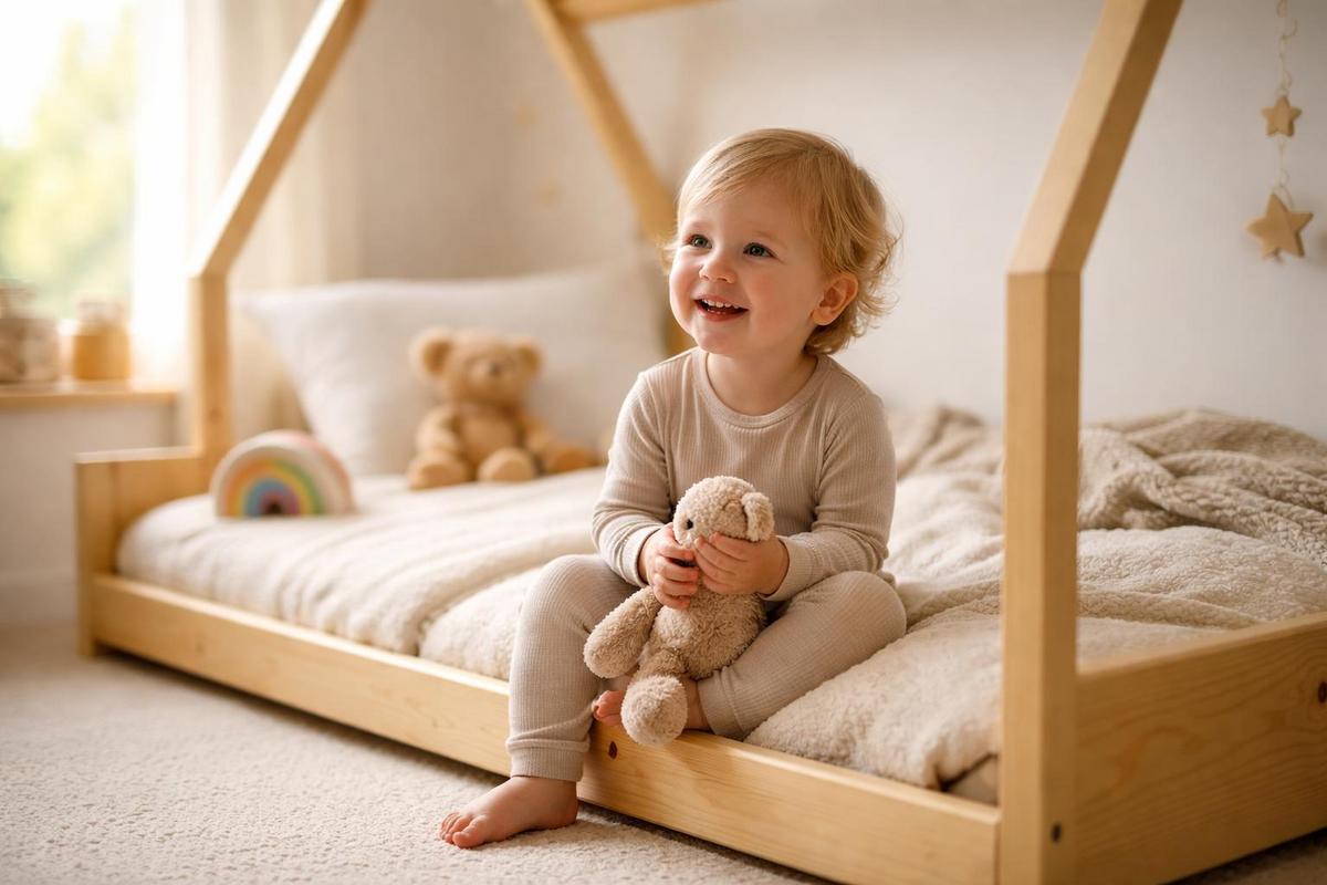 Choisir à partir de quel âge opter pour un lit Montessori pour accompagner votre enfant