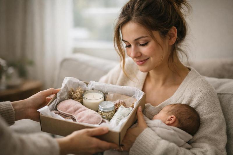 Cadeau post-partum : que offrir à une jeune maman après l'accouchement