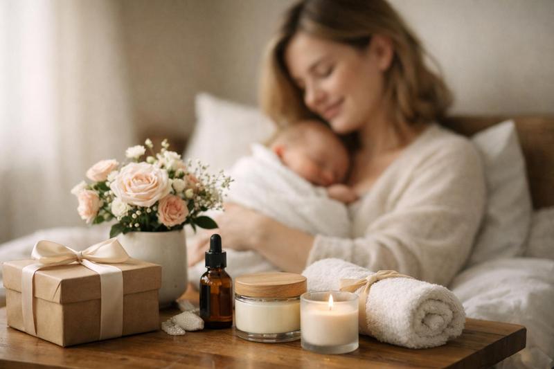 Cadeau post-partum : que offrir à une jeune maman après l'accouchement