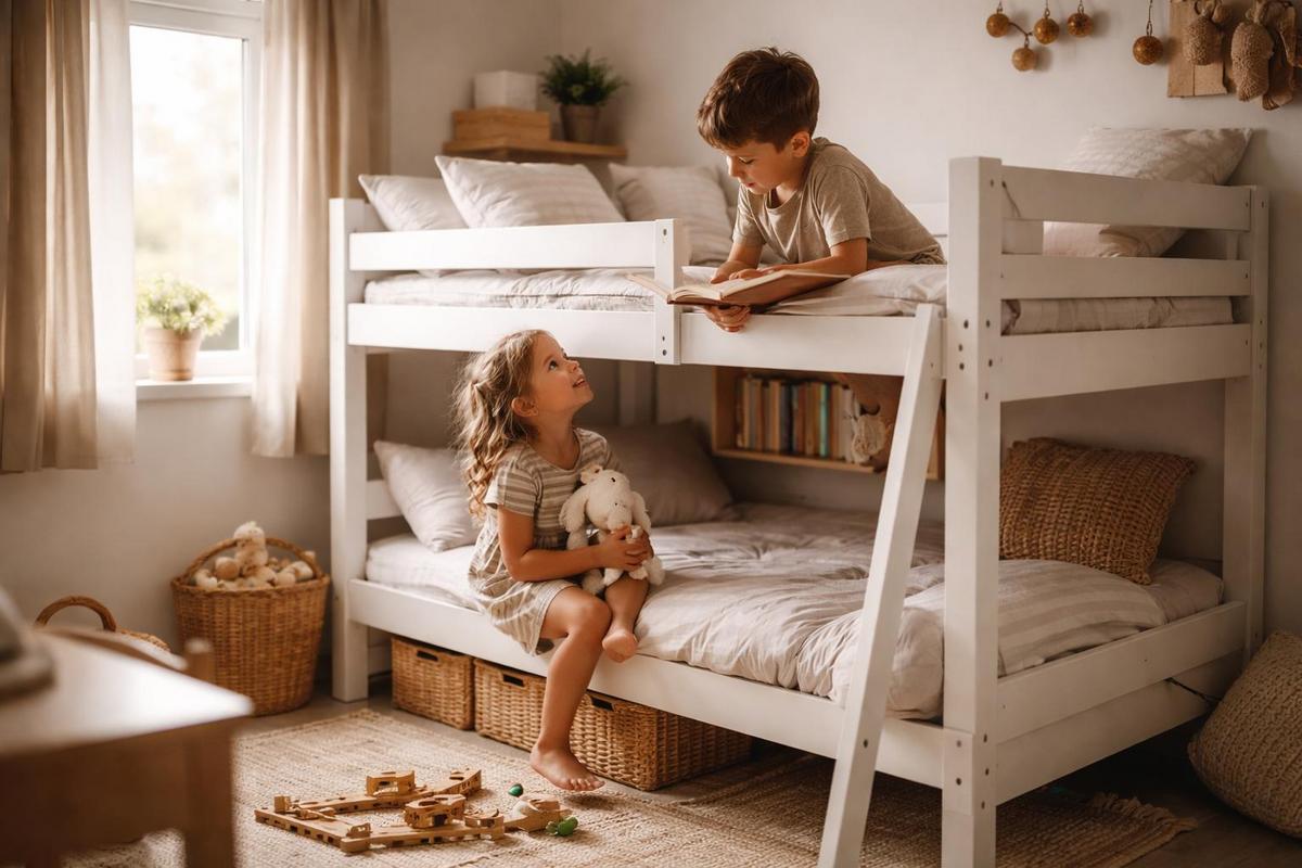 Comment optimiser une petite chambre pour deux enfants pas à pas