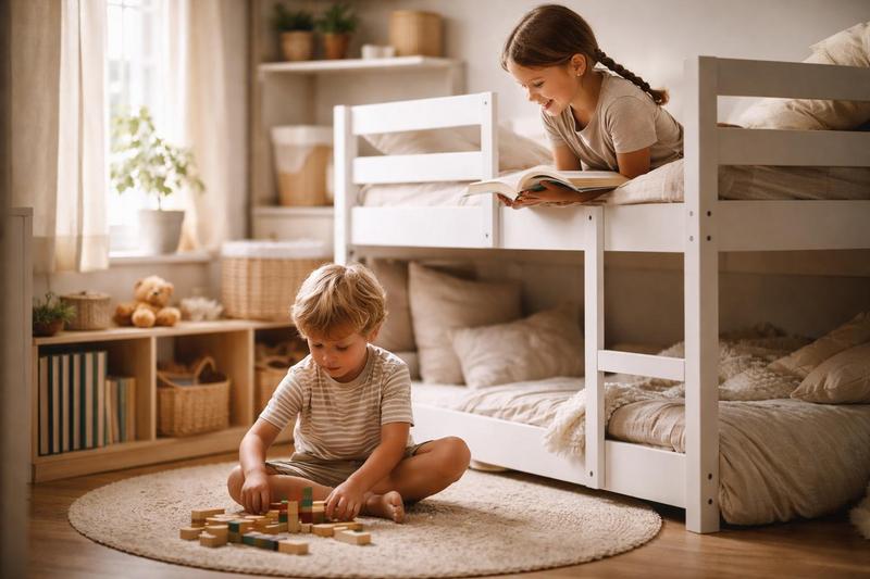 Comment optimiser une petite chambre pour deux enfants pas à pas