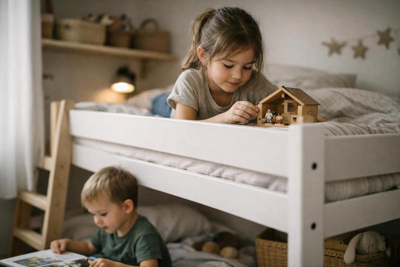Comment optimiser une petite chambre pour deux enfants pas à pas