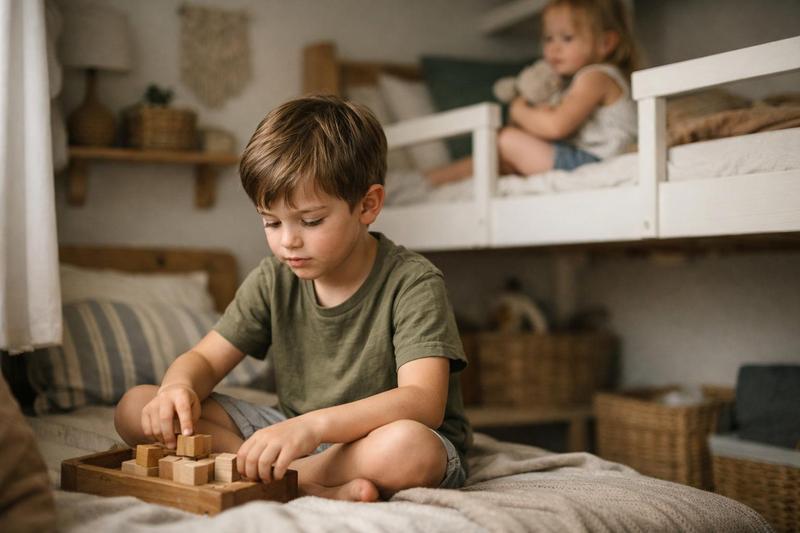 Comment optimiser une petite chambre pour deux enfants pas à pas