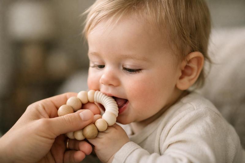 Routine de soins naturels : comment soulager les poussées dentaires de bébé