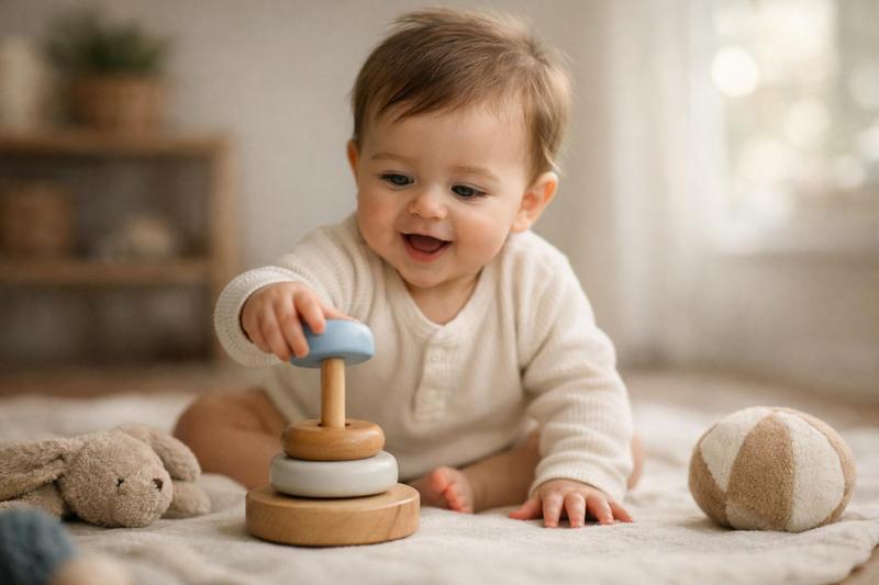 Stimuler l'éveil d'un bébé de 6 mois : activités et conseils pratiques