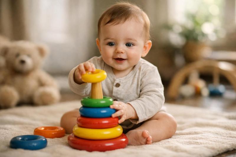 Stimuler l'éveil d'un bébé de 6 mois : activités et conseils pratiques
